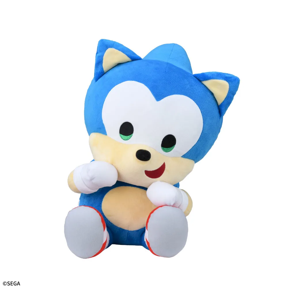 【ラウンドワン限定】SONIC&FRIENDSひょこぴょこLLぬいぐるみ‐ソニック‐ラウンドワン限定Ver.