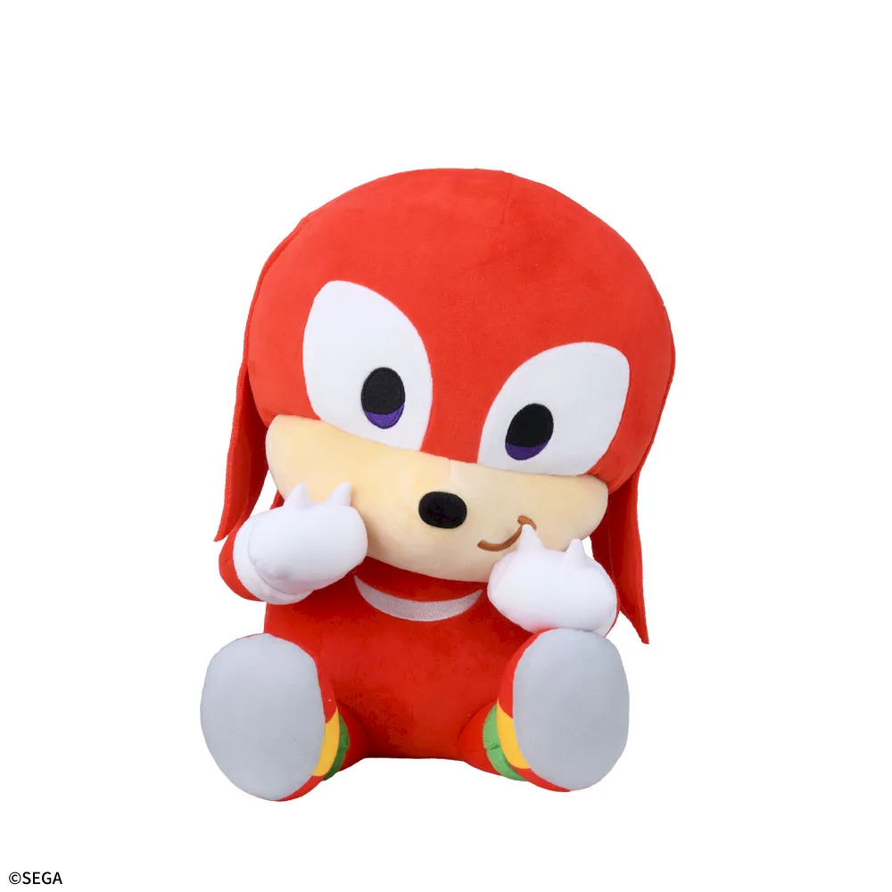 【ラウンドワン限定】SONIC&FRIENDSひょこぴょこLLぬいぐるみ‐ナックルズ‐ラウンドワン限定Ver.