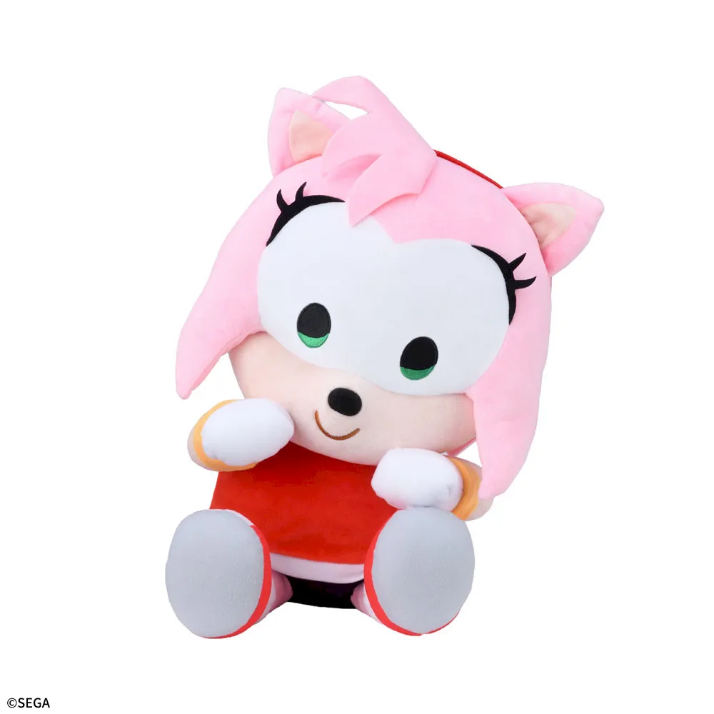 【ラウンドワン限定】SONIC&FRIENDSひょこぴょこLLぬいぐるみ‐エミー‐ラウンドワン限定Ver.