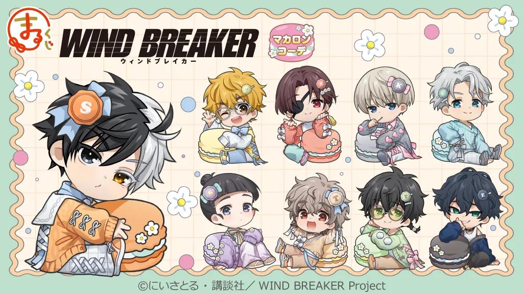 TVアニメ『WIND BREAKER』【マカロンコーデ】