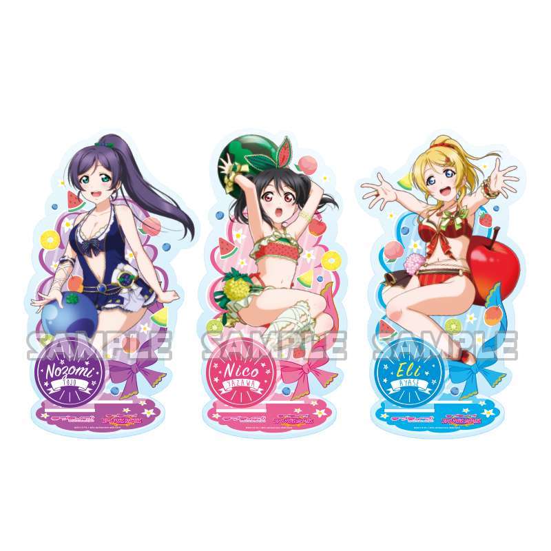 ラブライブ！キャラリウムアクリルスタンド μ’s（3年生）