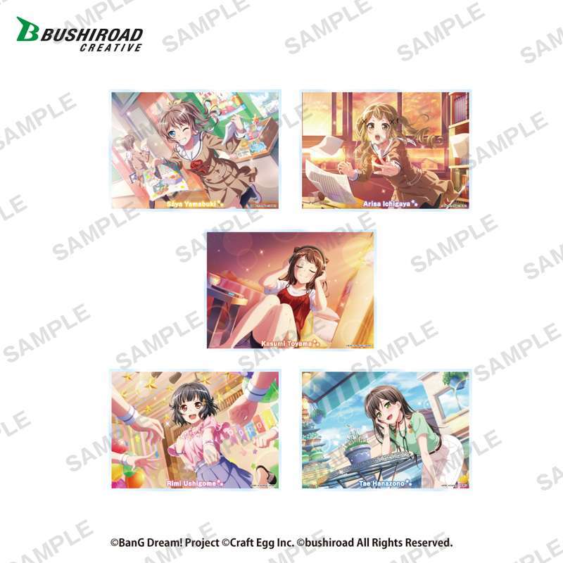 バンドリ！ガールズバンドパーティ！　 イラストアクリルボード（Poppin’Party ）