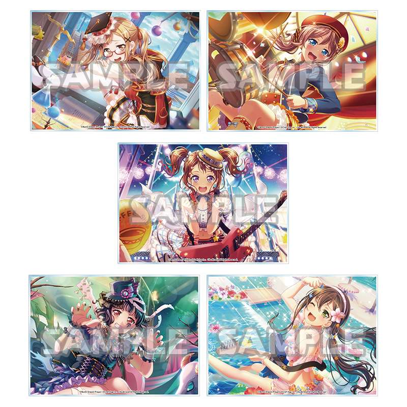 バンドリ！ ガールズバンドパーティ！ イラストアクリルボード ｖｏｌ．1