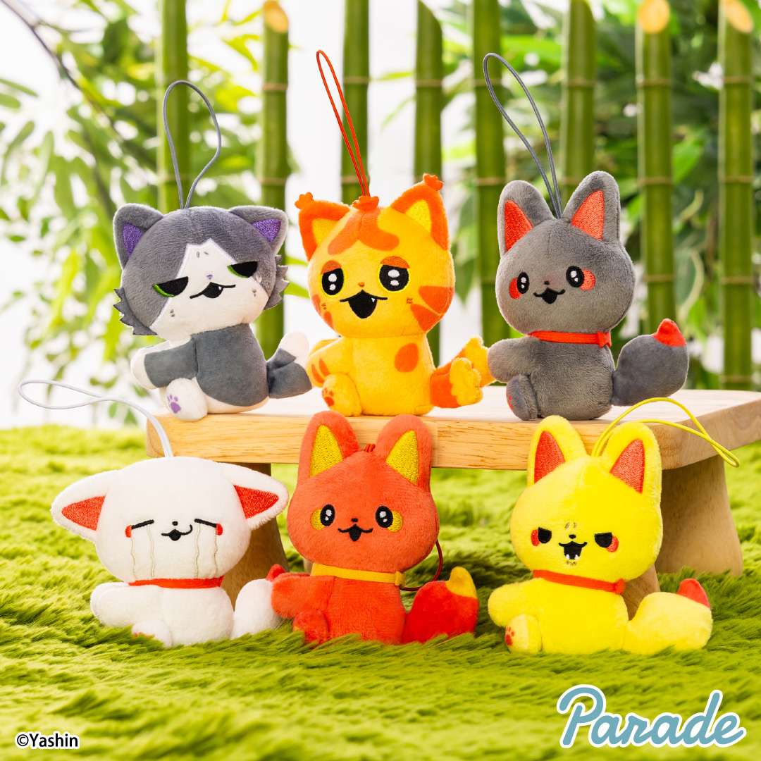 かみさまキツネとサラリーマン くっつきマスコット