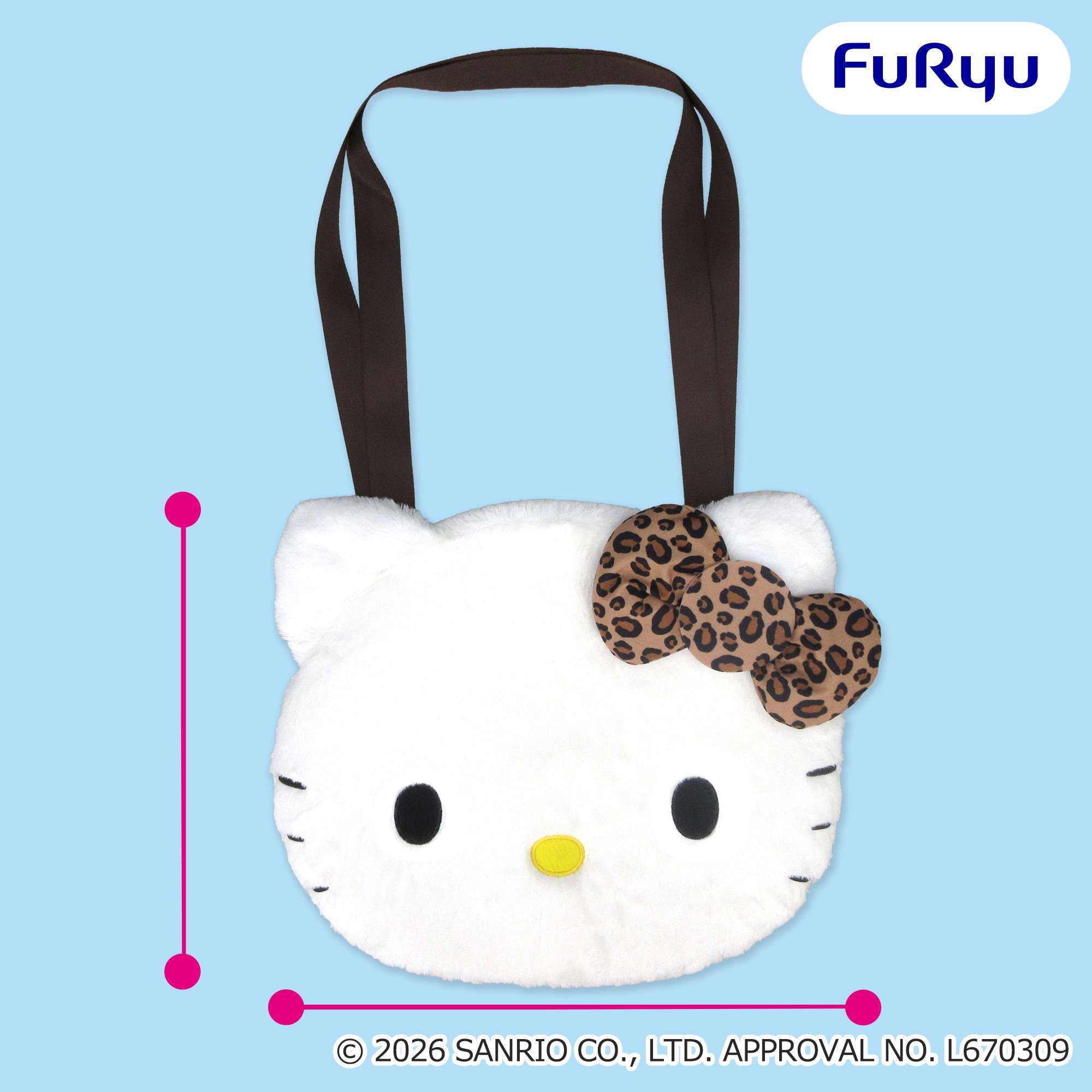 ハローキティ SANRIO FES 2026 カラフルリンクコーデ フェイスバッグ