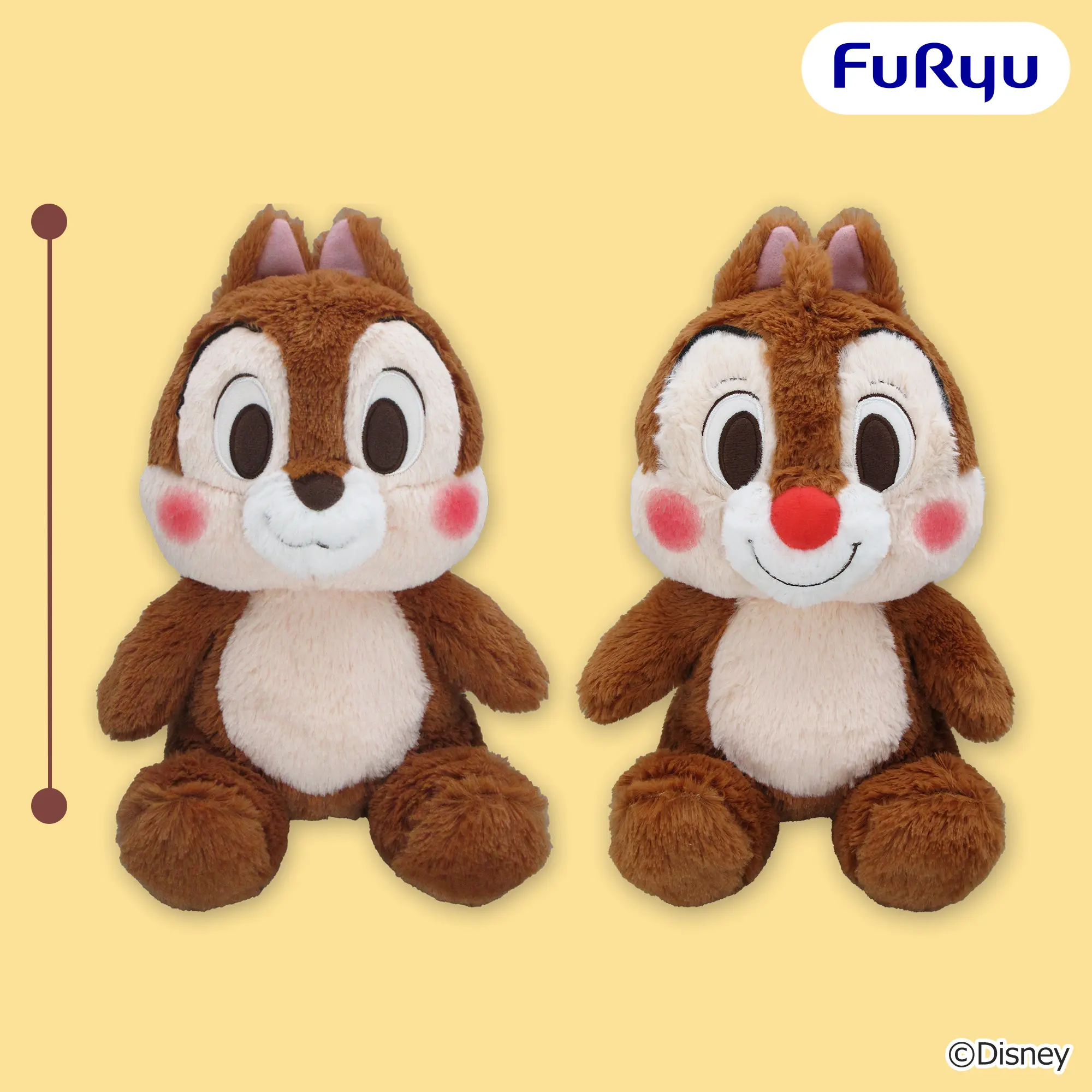 チップ＆デール FukuFuku BIGぬいぐるみ