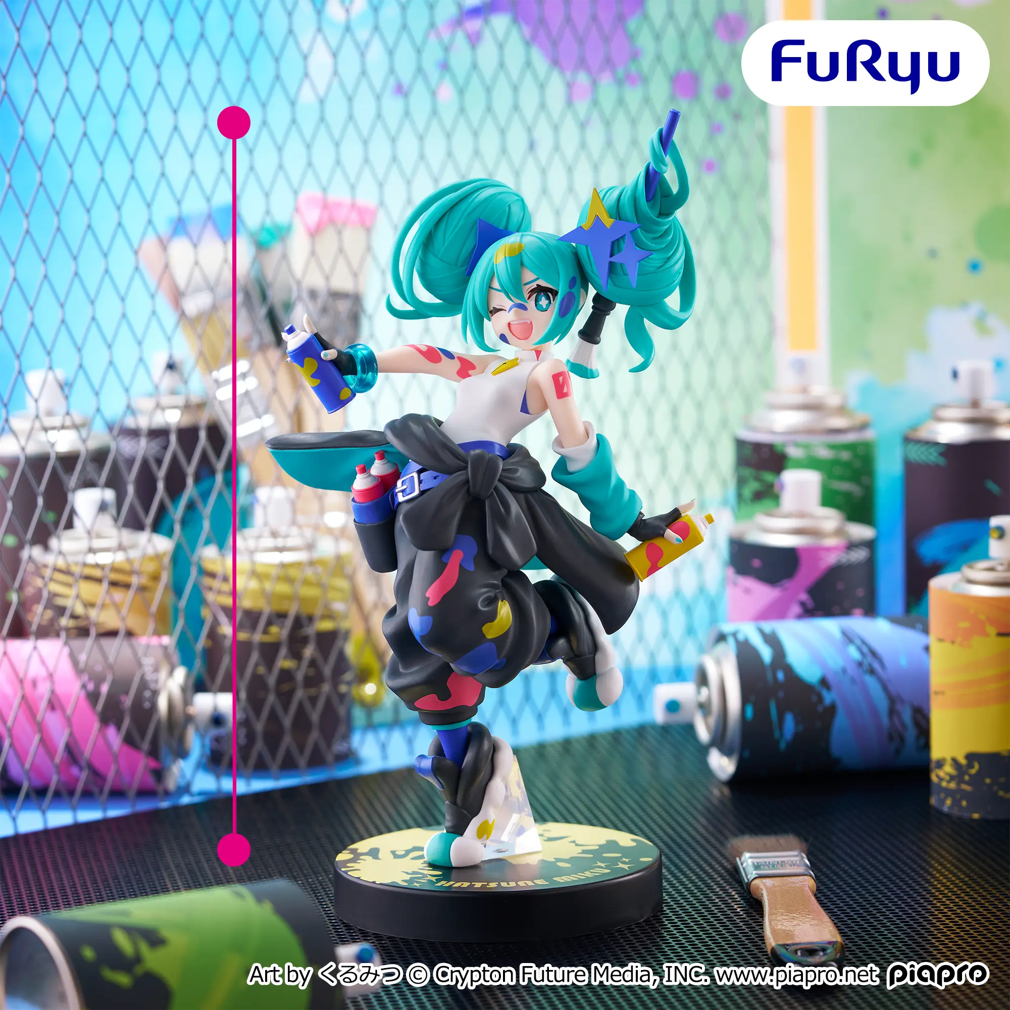 初音ミク ムチュートフィギュアーペイントガール Another color ver.ー