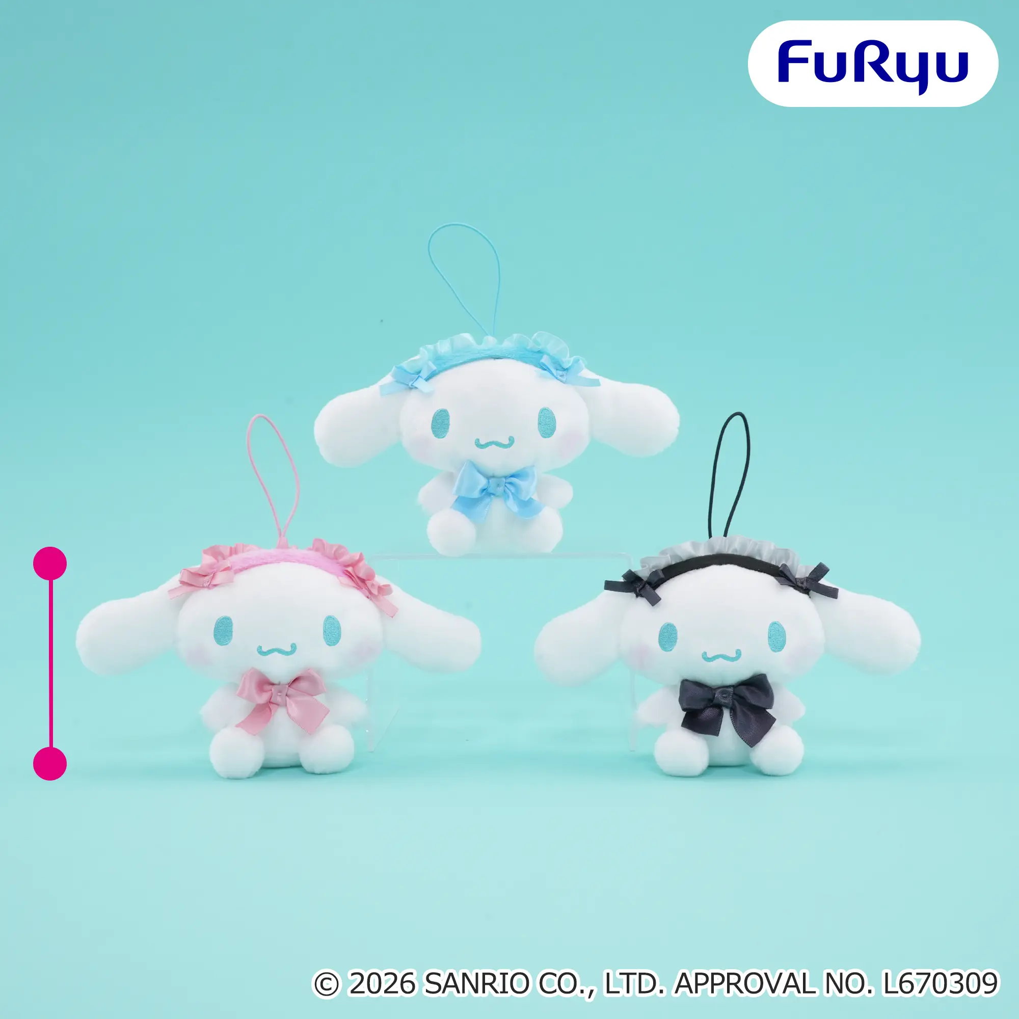 シナモロール メロメロゴシックロリータマスコット