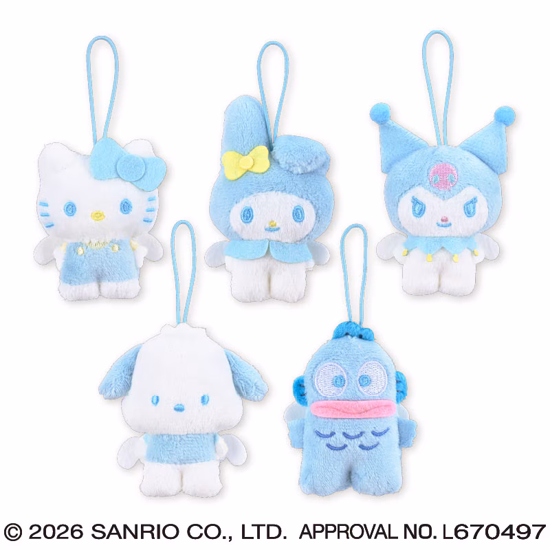 サンリオキャラクターズ みずいろえんじぇるミニミニマスコット
