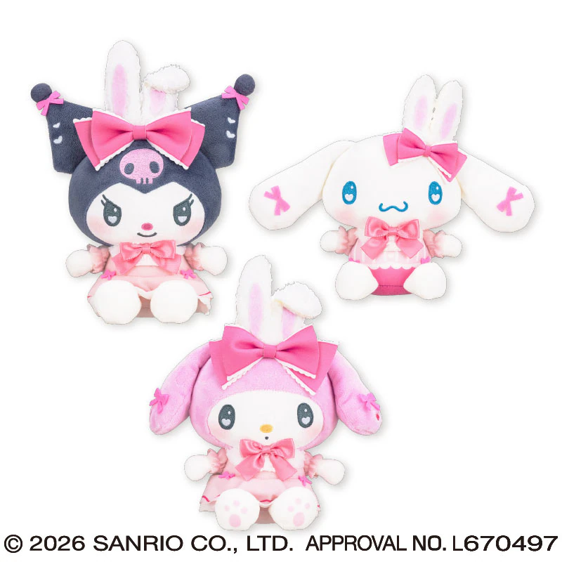 サンリオキャラクターズ ときめきリボンラビットドール1