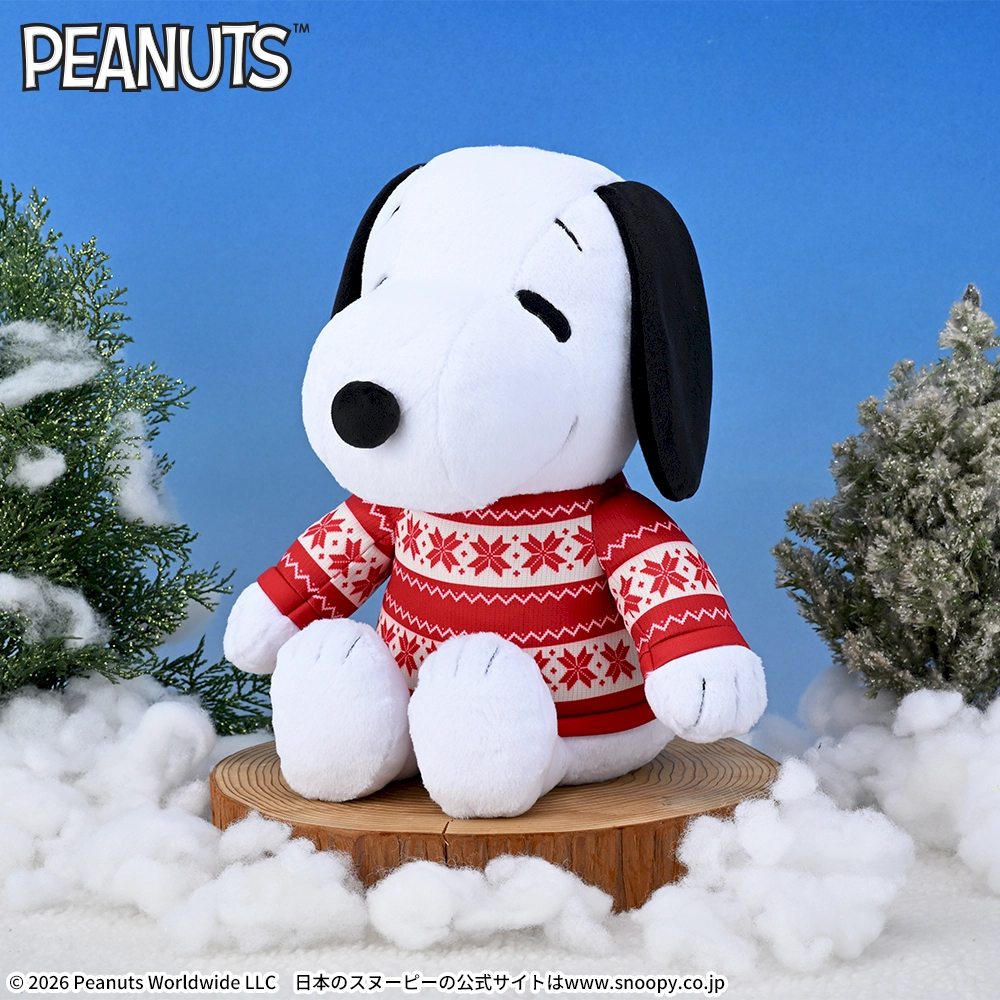 SNOOPY™Lぬいぐるみ～ウィンターファッション～