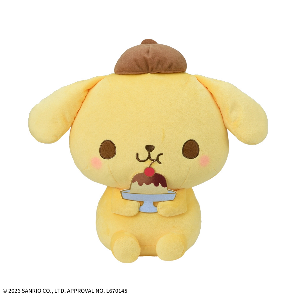 ゆるかわサンリオキャラクターズLぬいぐるみ‐ポムポムプリン‐SweetSnackFriends
