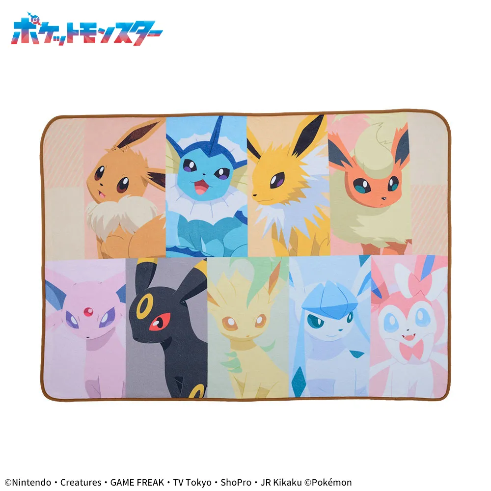 ポケットモンスタープラチナムザッカ巾着付ブランケット～イーブイフレンズ～