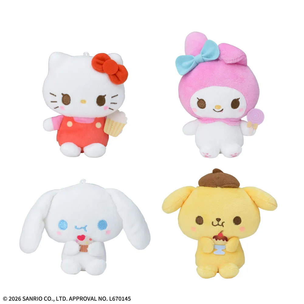 ゆるかわサンリオキャラクターズマスコットSweetSnackFriends