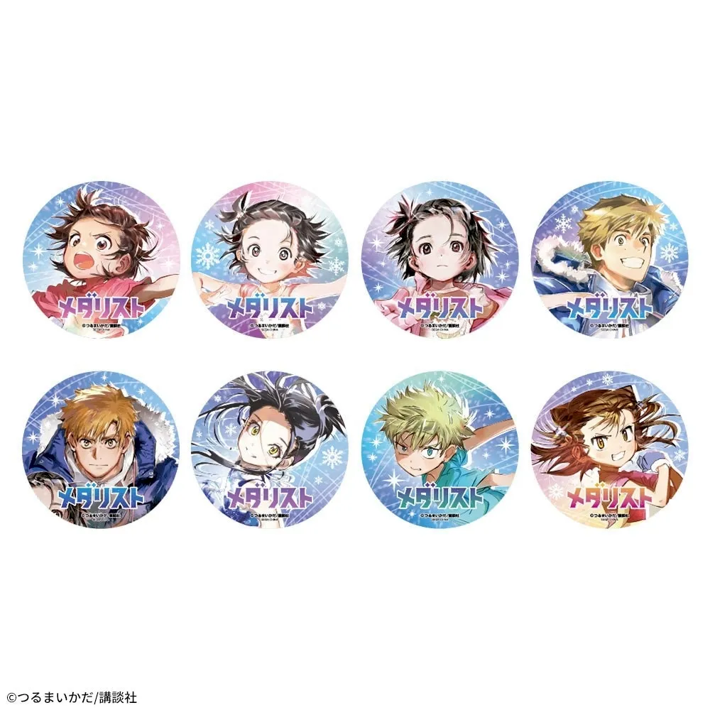 「メダリスト」キラキラ缶バッジ