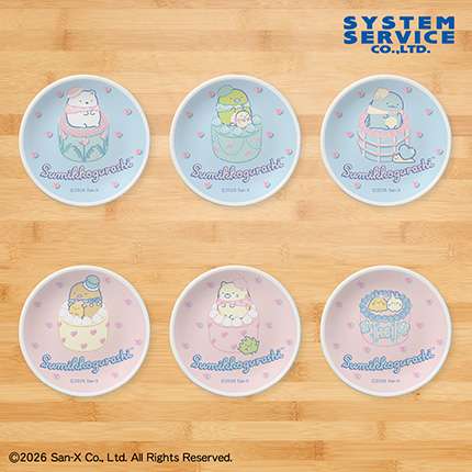 すみっコぐらし ファンシーケーキ プレート3枚セット