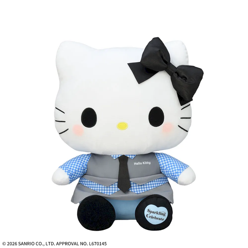 ゆるかわサンリオキャラクターズLLぬいぐるみ‐ハローキティ‐SparklingCelebrate