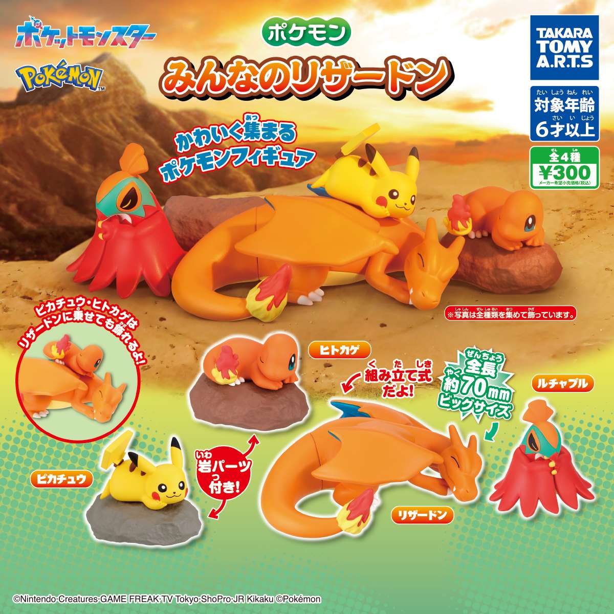 ポケモン みんなのリザードン