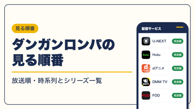 ダンガンロンパ 動画配信