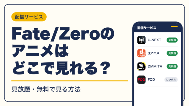 Fate 動画配信
