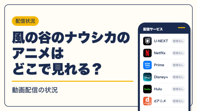 スタジオジブリ 動画配信