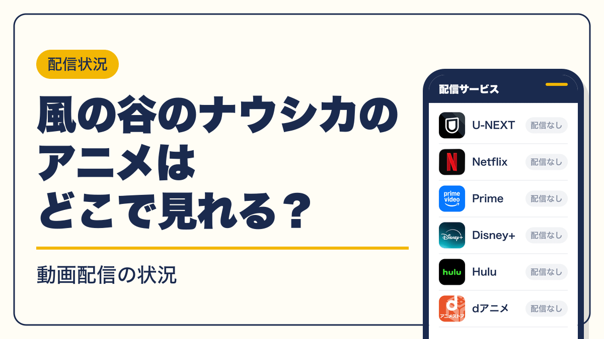 スタジオジブリ 動画配信