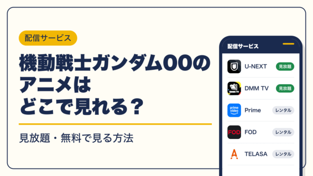 ガンダム 動画配信