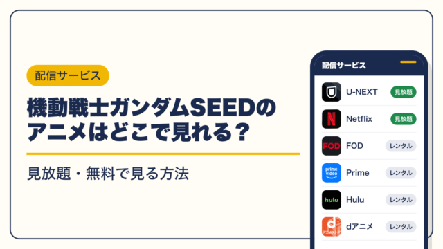 ガンダム 動画配信