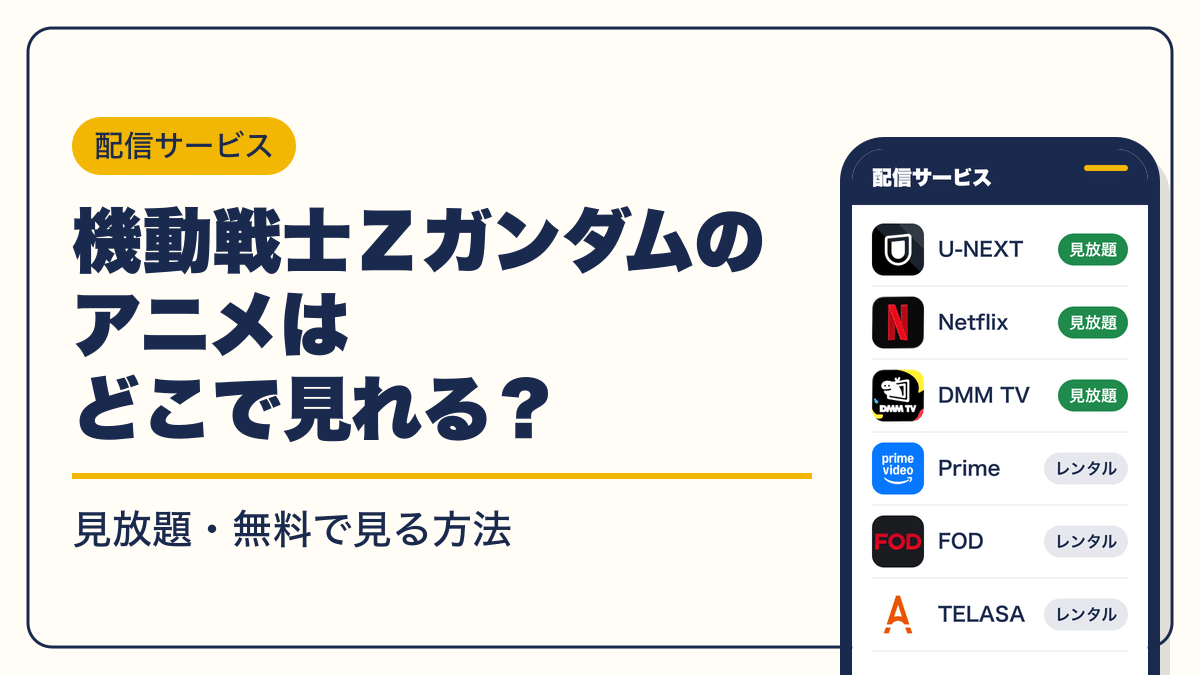 ガンダム 動画配信