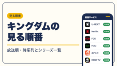 キングダム 動画配信