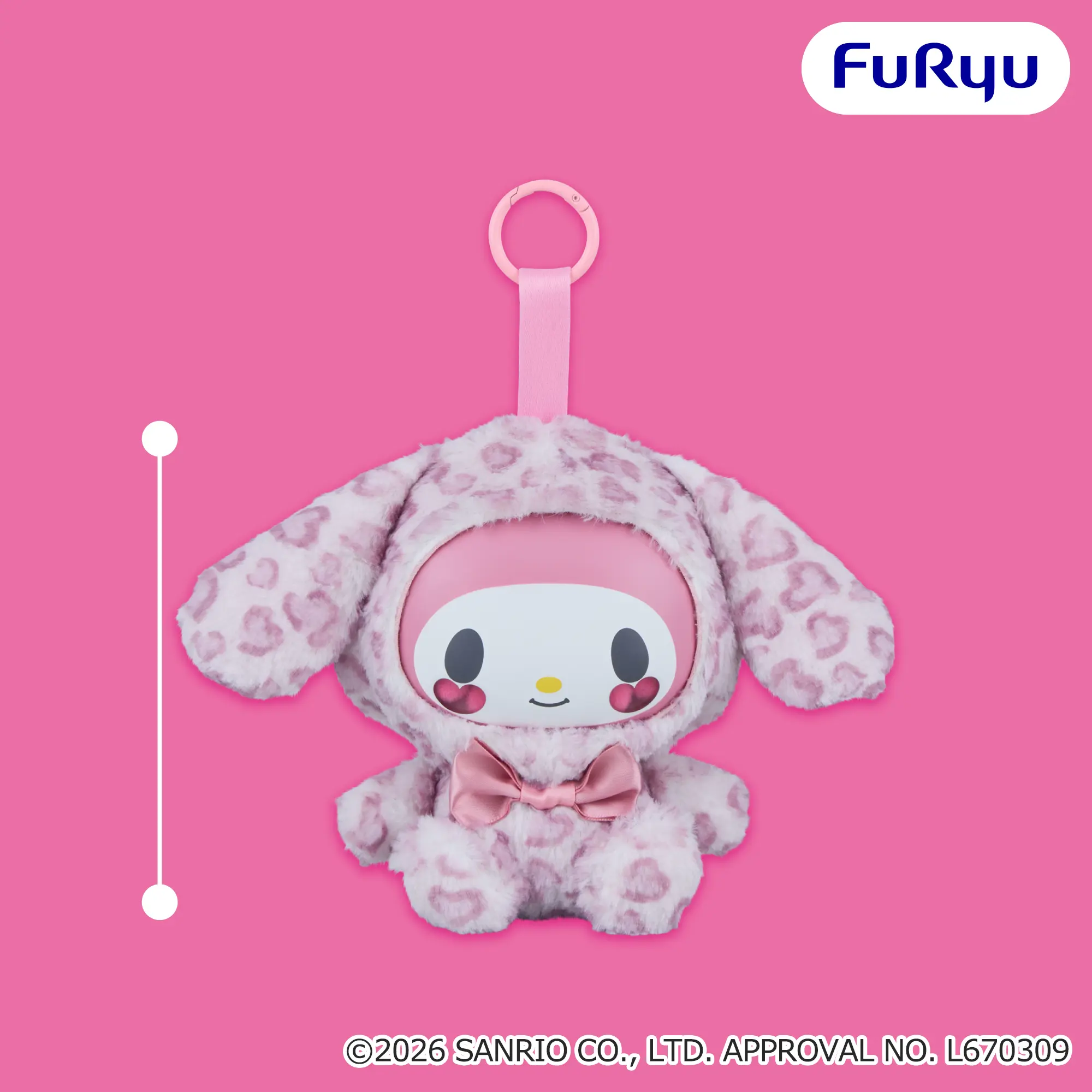 マイメロディ クリアポフィマスコット～ハートレオパード～