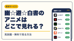 幽☆遊☆白書 動画配信